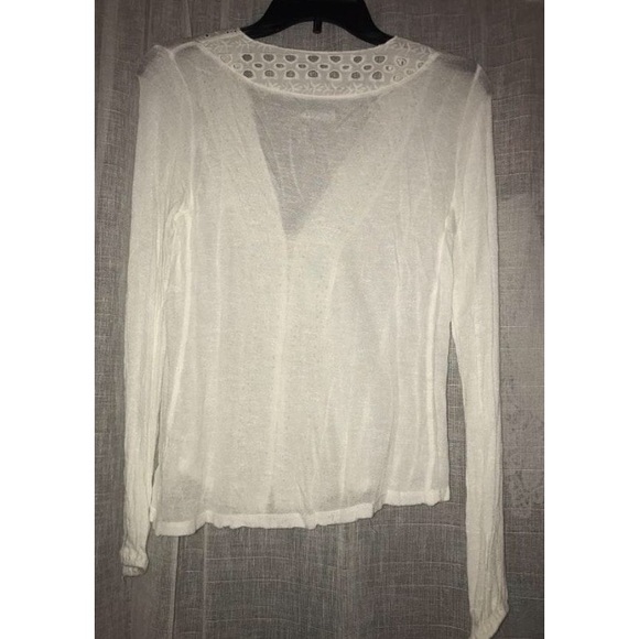 Sheer Long Sleeve Top - Picture 3 of 3